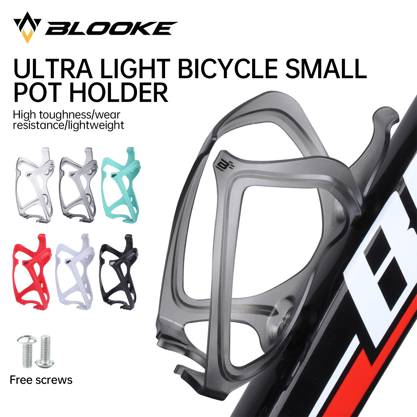Cycling Gear Holder - BLOOKE Ultra-Lichte Fietsbidonhouder Waterfleshouder voor Racefietsen