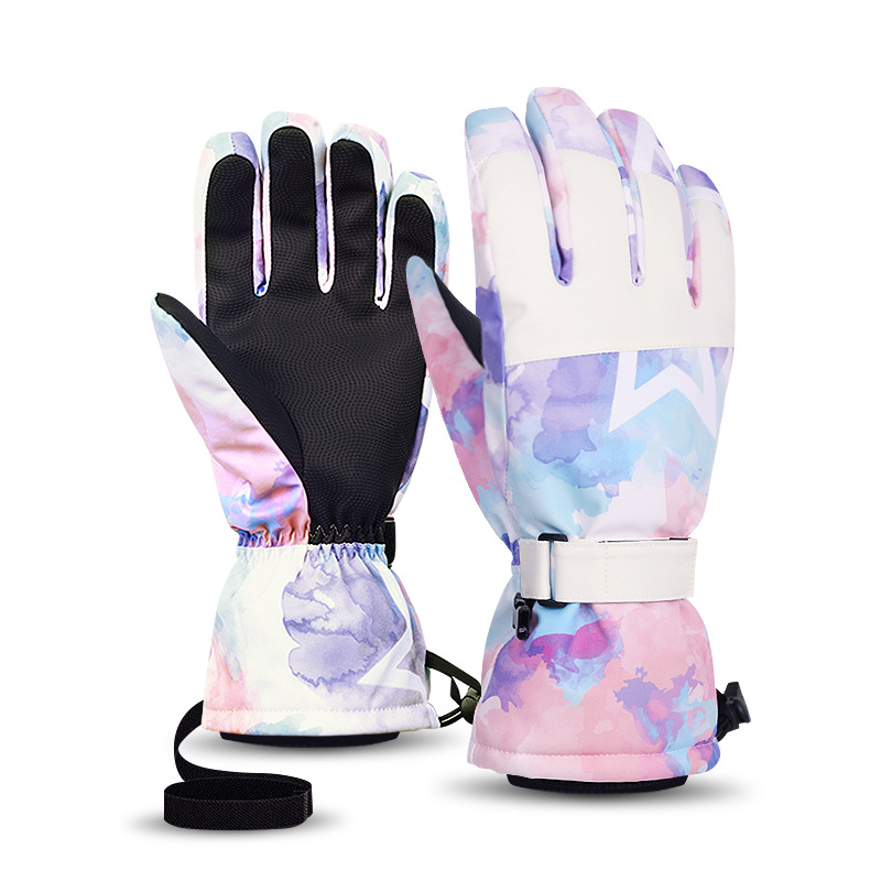Cycling Gear Cold Weather - Winterfietshandschoenen Antislip touchscreen Waterdichte thermische handschoenen