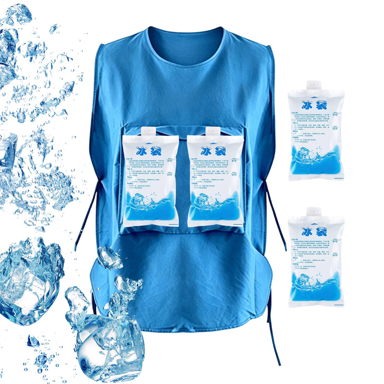Cycling Gear Cold Weather - 4 Gel Ice Packs Koelvest Herbruikbaar