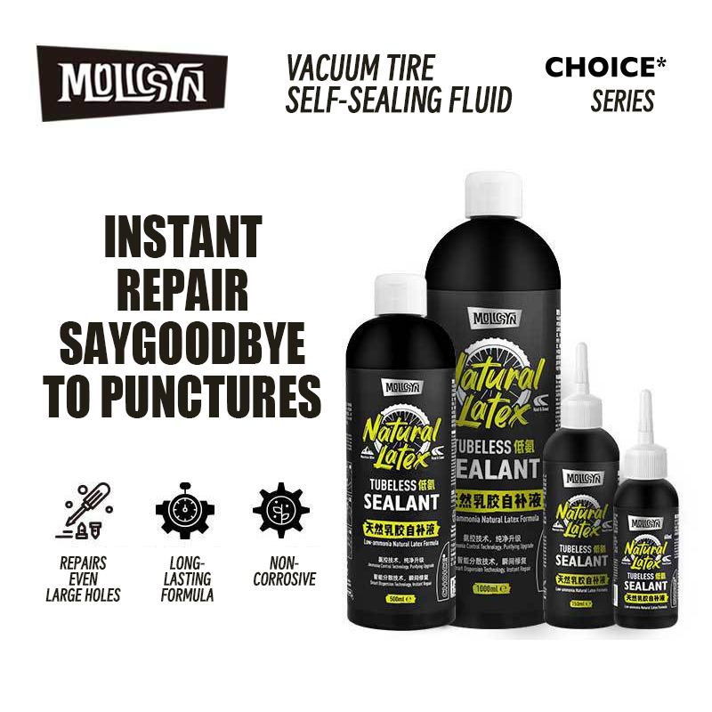 Tubeless Tire Sealant - MolicSYN Tubeless-afdichtmiddel voor fietsen - Zelfsluitende