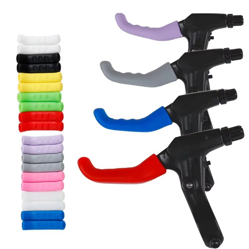 Junior Cycling Gear - 1-9pairs Fiets Remhendel Cover Mouw Siliconen
