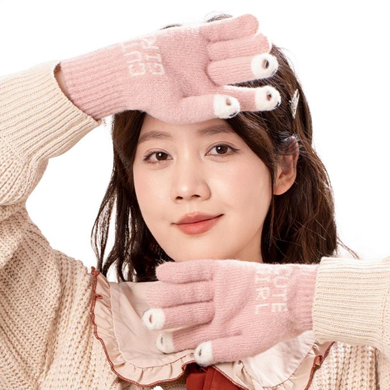 Cycling Gear Cold Weather - Warme handschoenen voor dames Elastische handschoenen