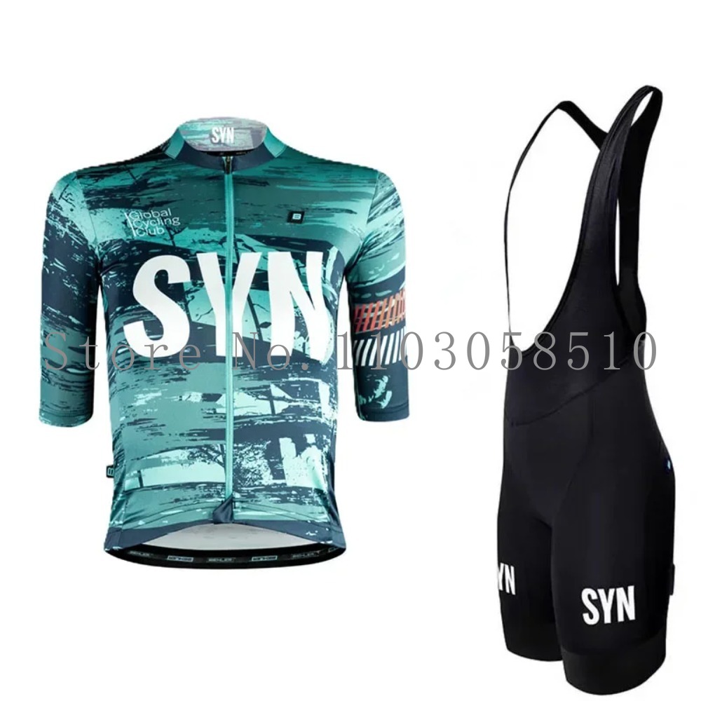 Junior Cycling Gear - SYN Jersey Heren Fietsbroek met Sponskussen