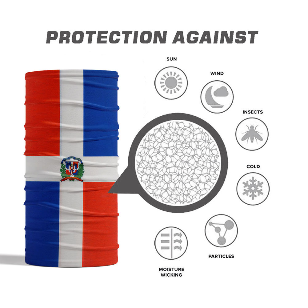 Dominica Nationale Vlag Bandan - Cycle Gear recensie en prijs