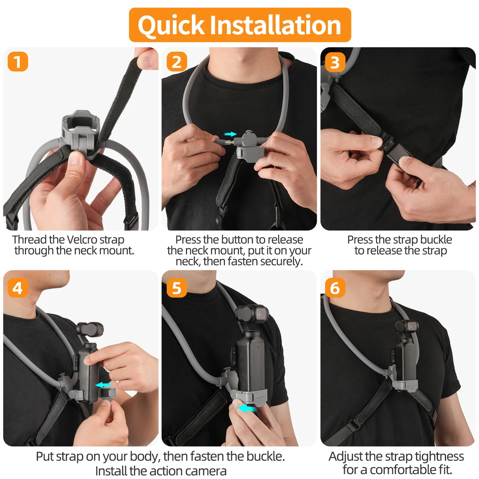 Nekcamerahouder, draagbare POV - Cycling Gear Bundle recensie en prijs